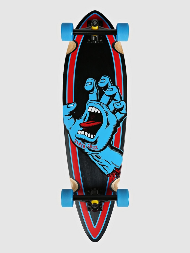 Santa Cruz Screaming Hand Pintail 9.2″ Complete zwart