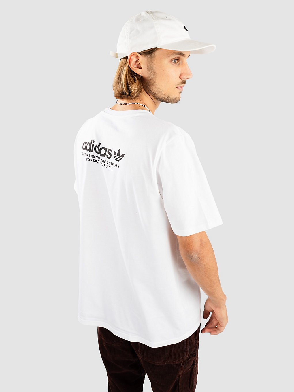 adidas Skateboarding 4.0 Logo T-Shirt wit