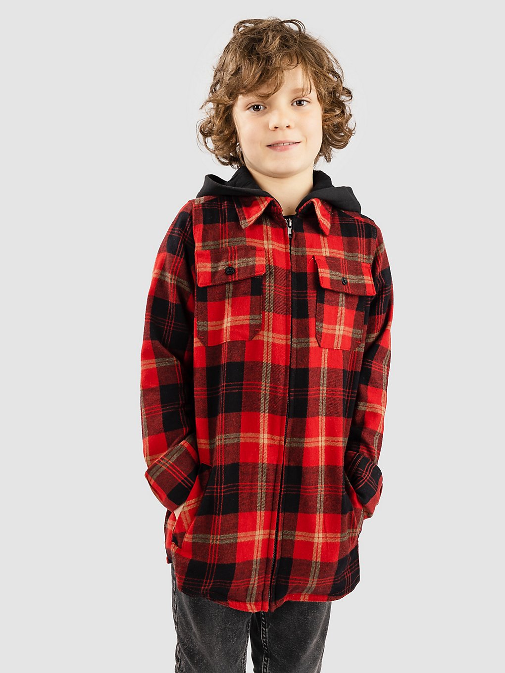 Empyre Chancer Flannel Shirt rood