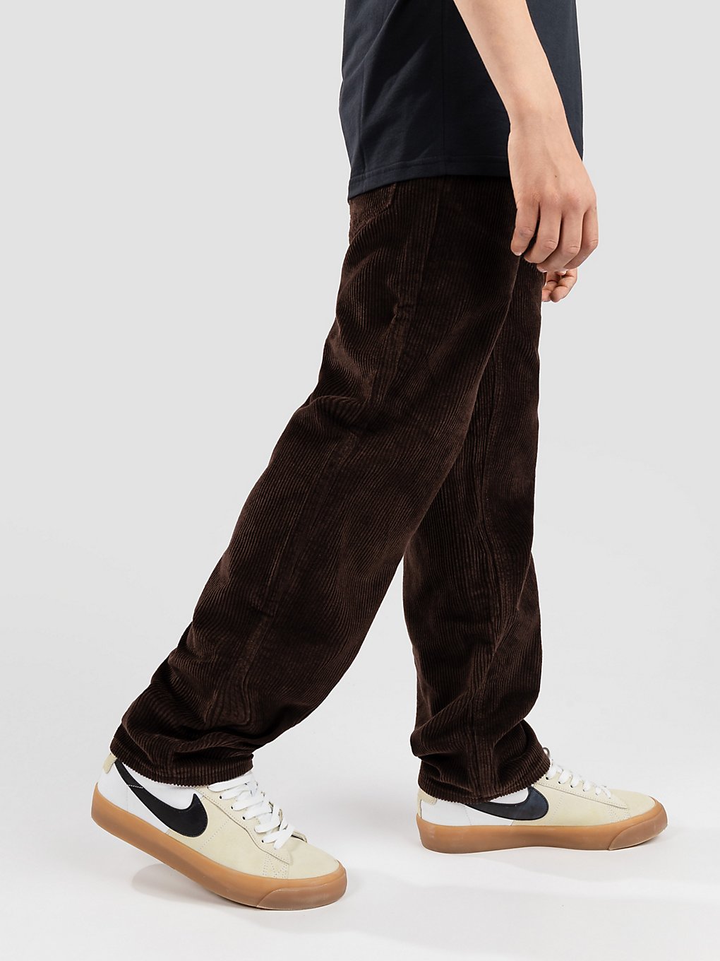 Empyre Loose Fit Sk8 Cord Broek bruin