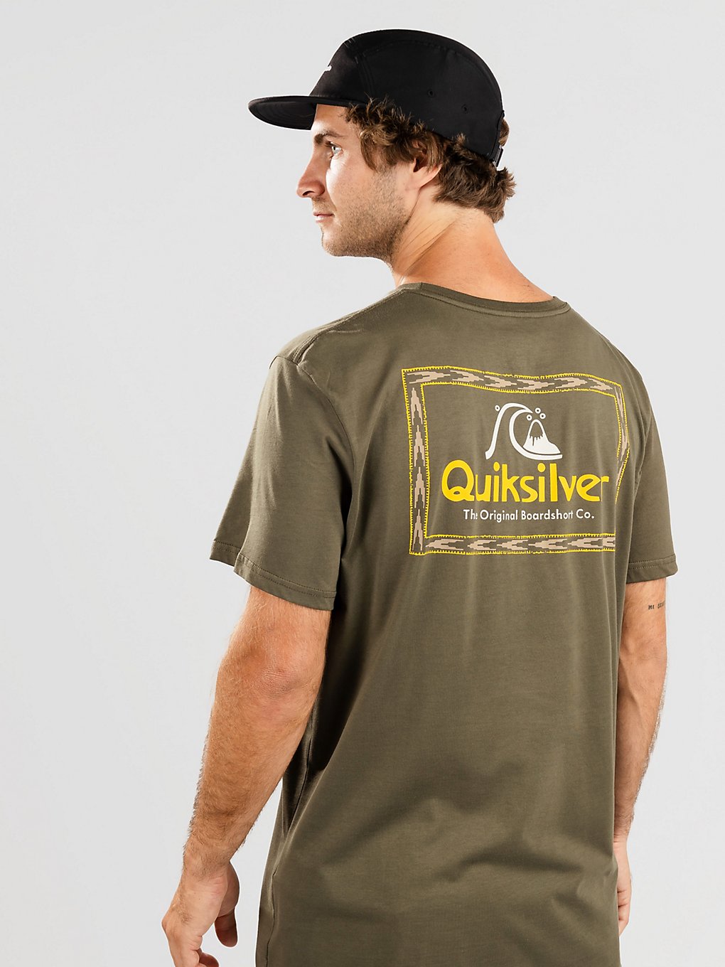Quiksilver Tribal Fuzz T-Shirt groen