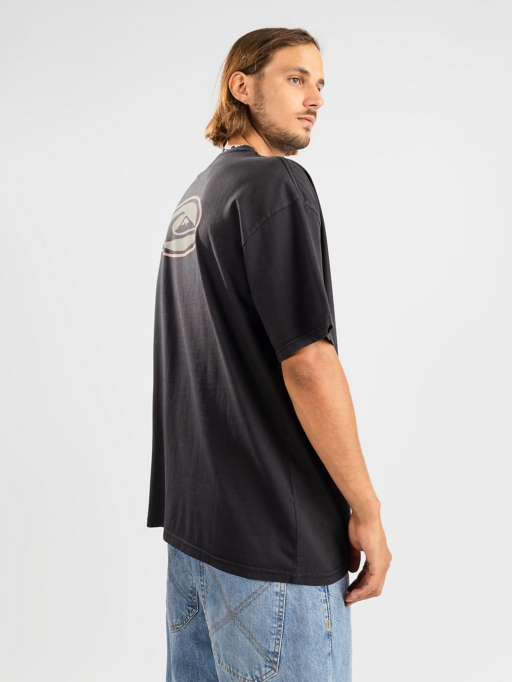 Quiksilver Heritage Oval T-Shirt zwart