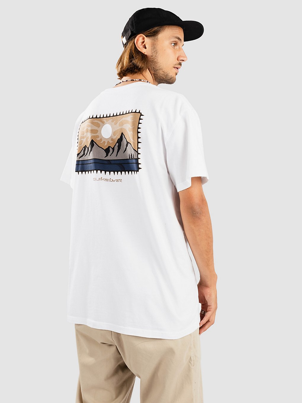 Quiksilver Mongrel 2 T-Shirt wit