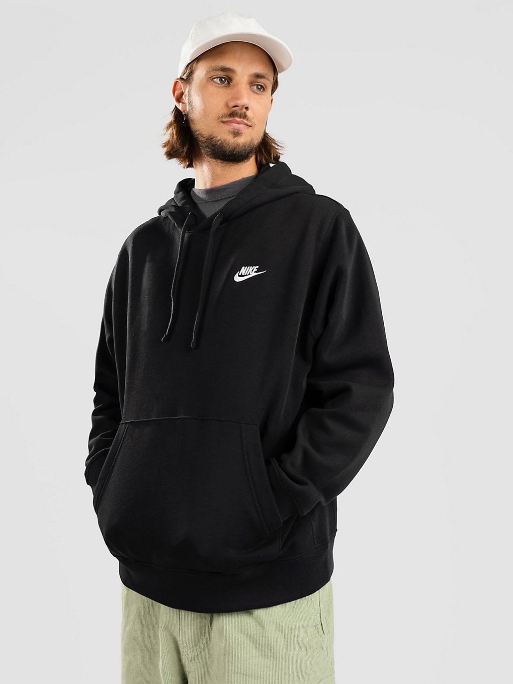 Nike Sportswear Club Fleece Trui zwart