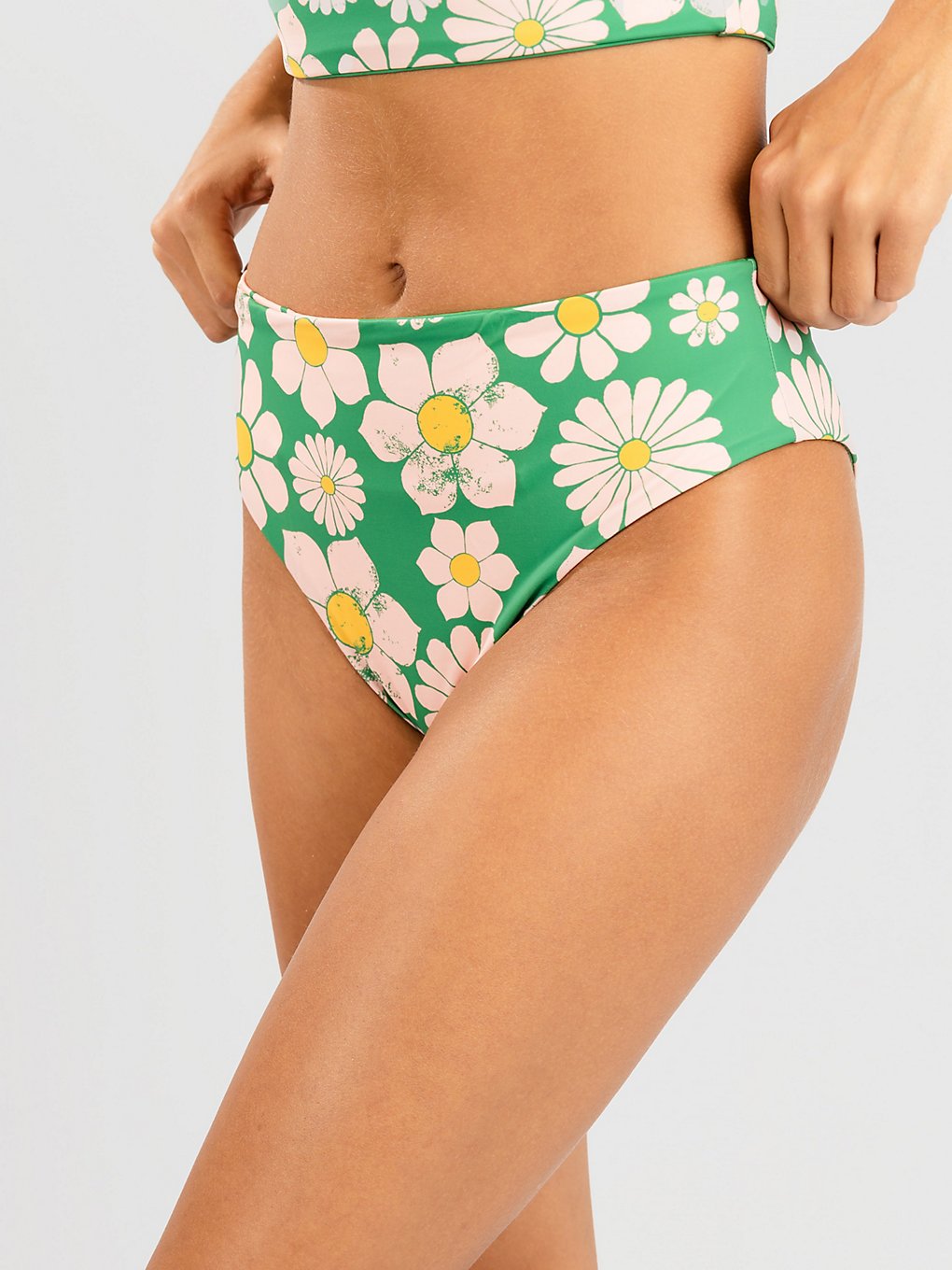 Roxy Pop Surf Revo MW Bikini broek groen