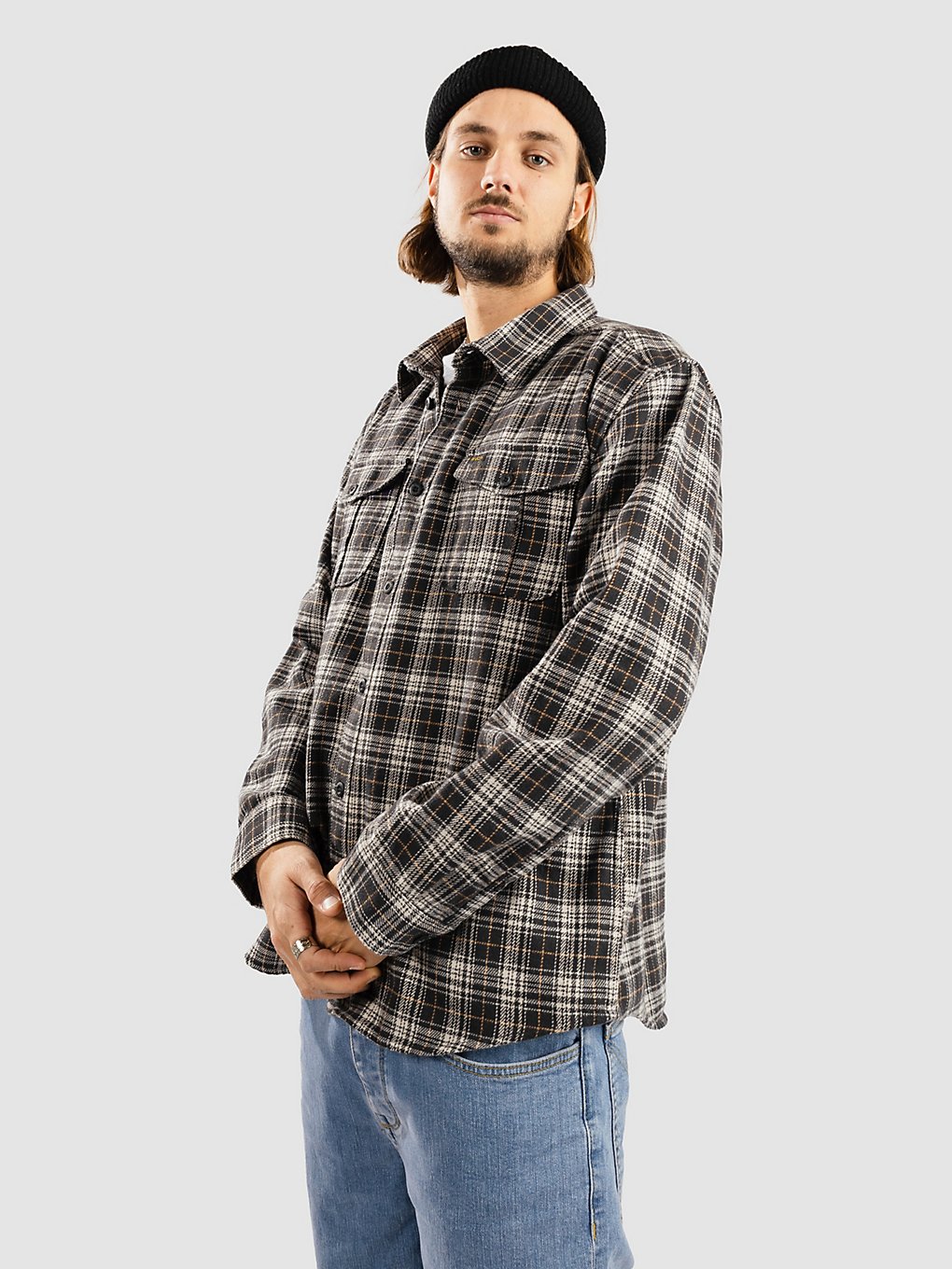 RVCA Reynolds Flannel Hemd zwart