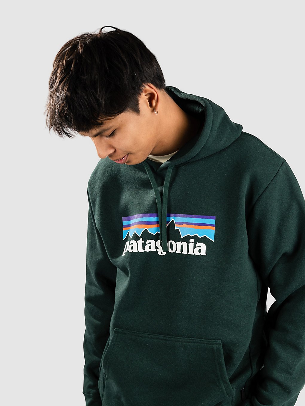 Patagonia P-6 Logo Uprisal Hoodie groen