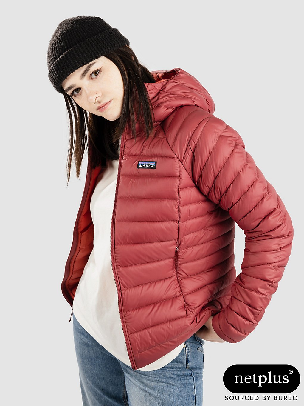 Patagonia Down Jas rood