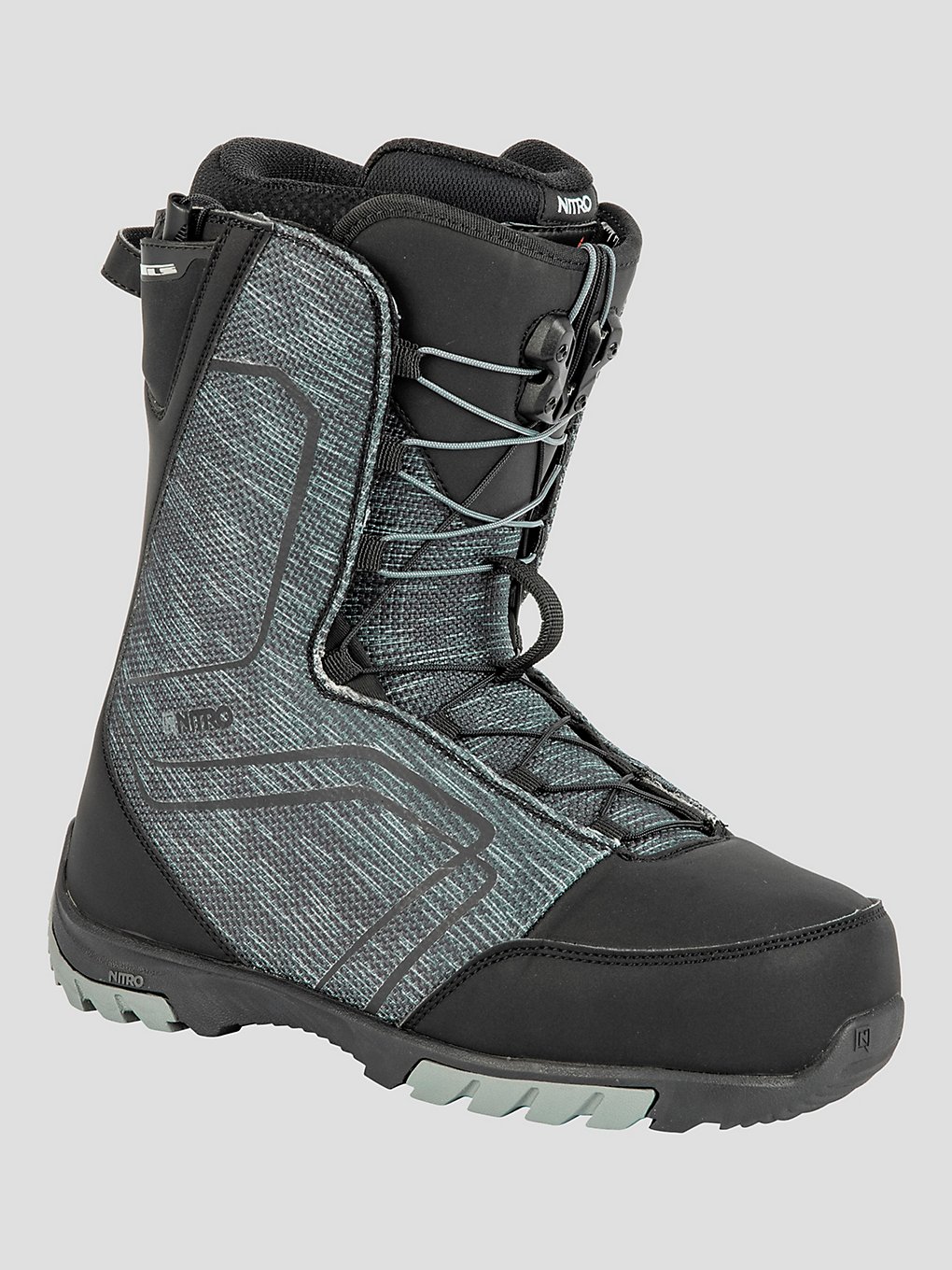 Nitro Sentinel TLS 2023 Snowboard schoenen zwart