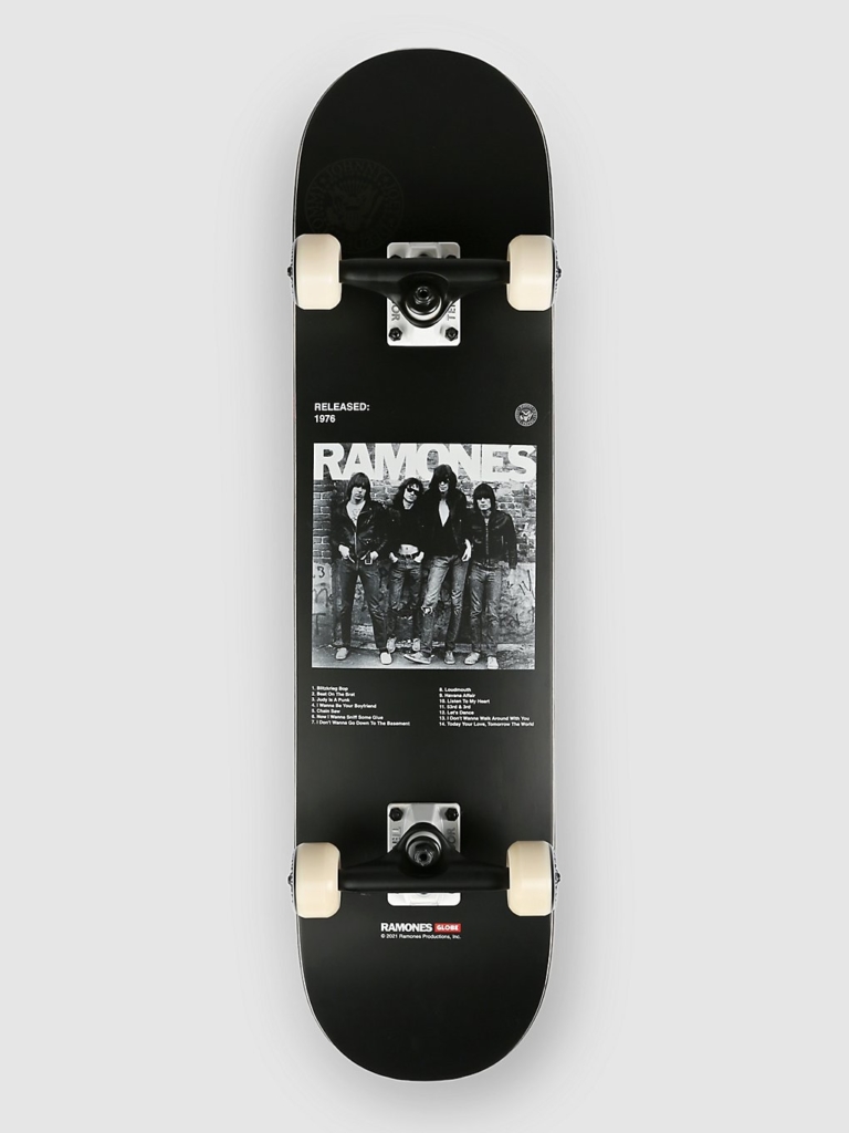 Globe G2 Ramones 7.75″ Complete patroon