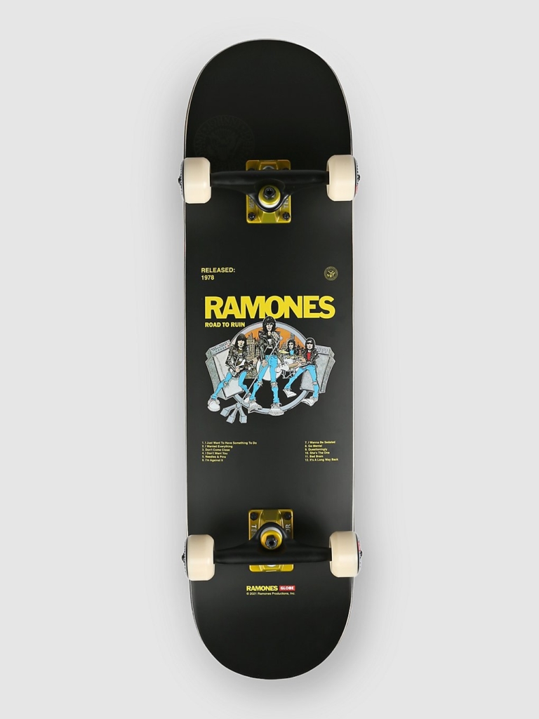 Globe G2 Ramones 8.25″ Complete patroon