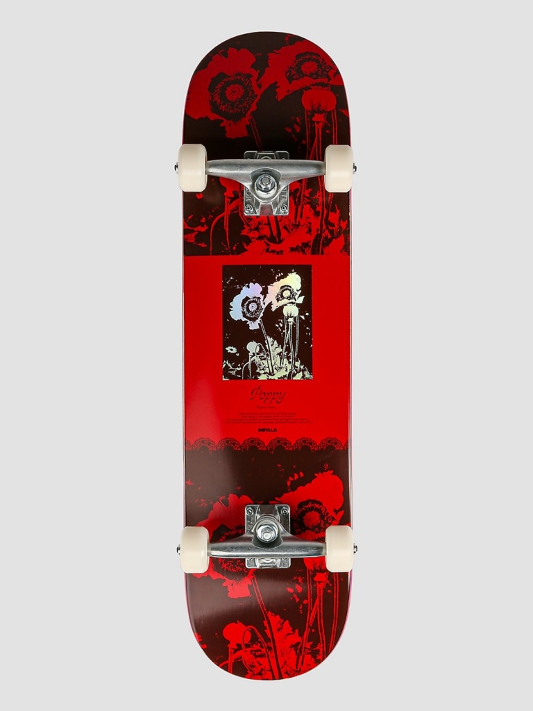 Impala Blossom Skateboard 8.0″ Complete rood