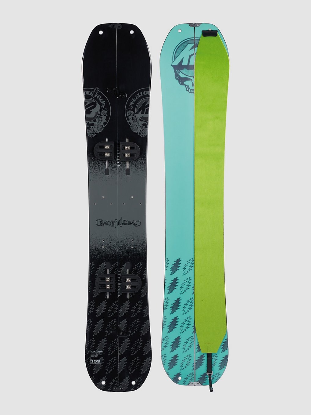 K2 Marauder Grateful Dead Syf 156 2023 Splitboard Set grijs