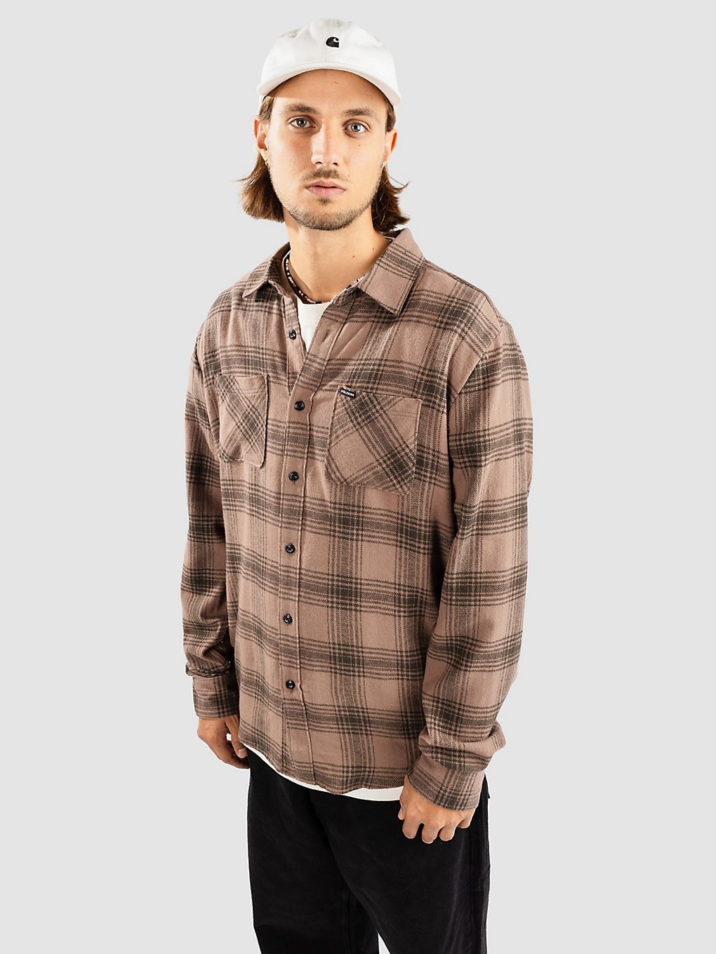 Volcom Tone Stone Hemd bruin