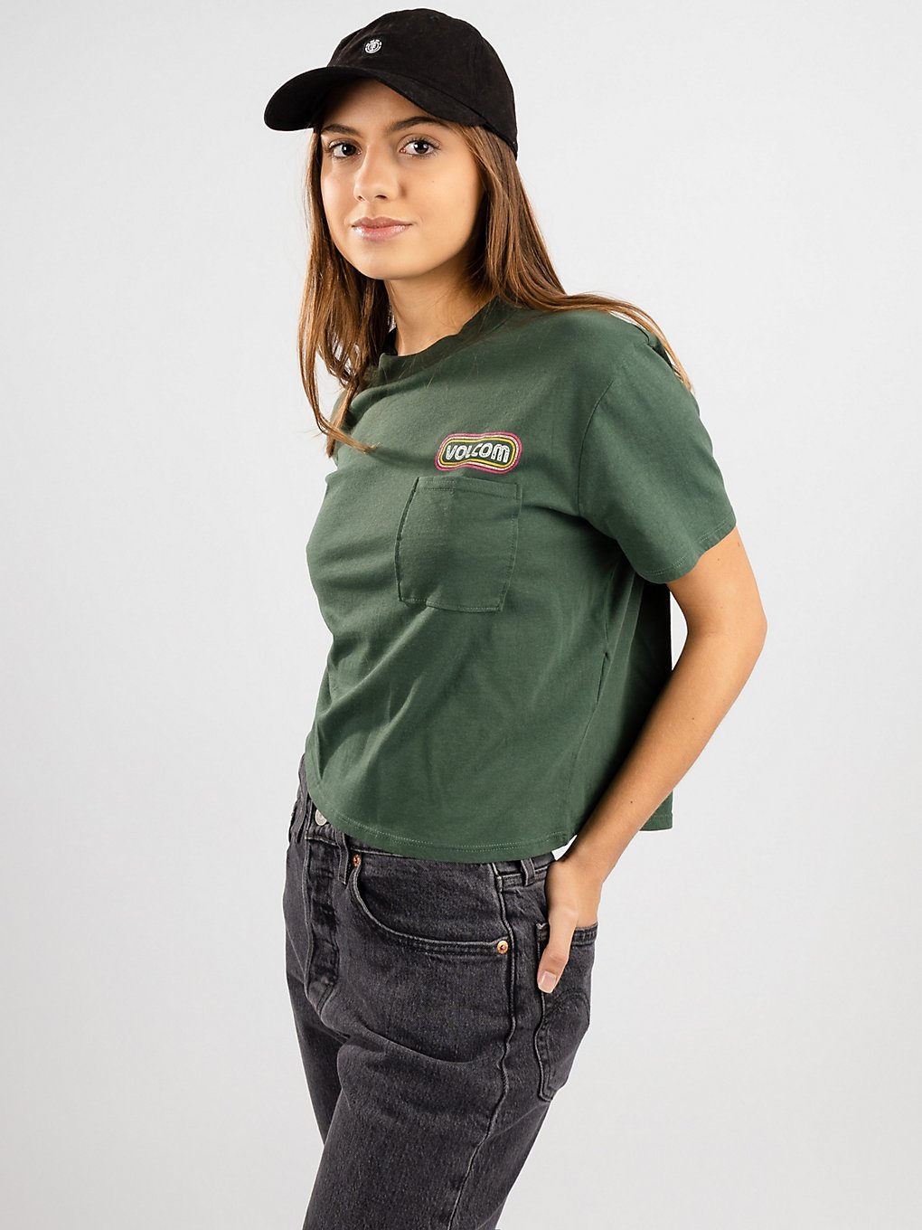 Volcom Pocket Dial T-Shirt groen