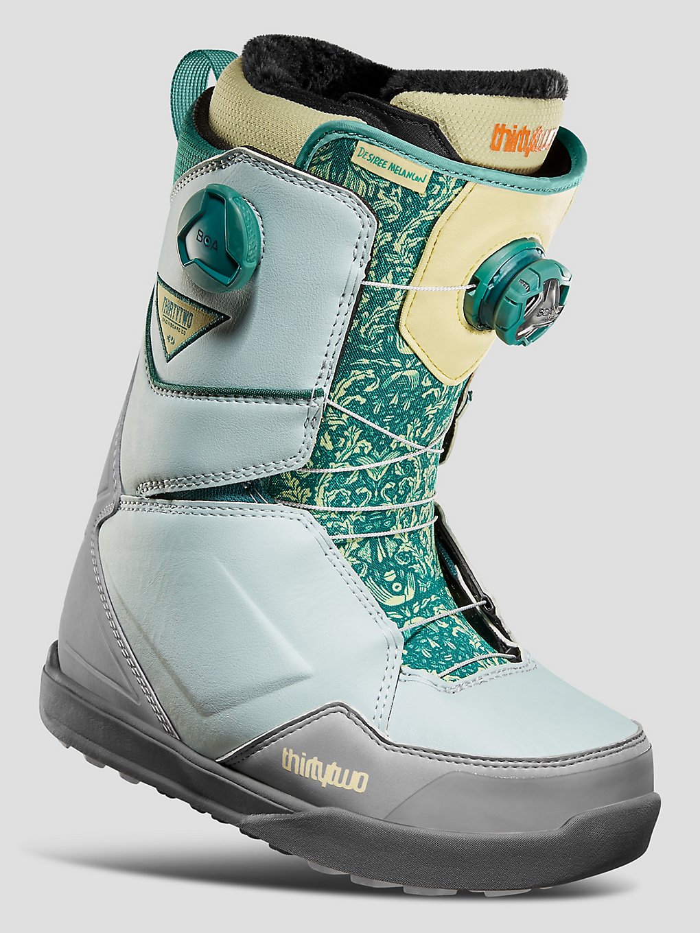 ThirtyTwo Lashed Double BOA Melancon Snowboard schoenen wit