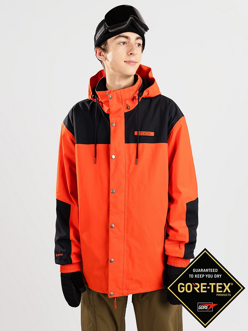 Volcom Longo Gore-Tex Jas rood