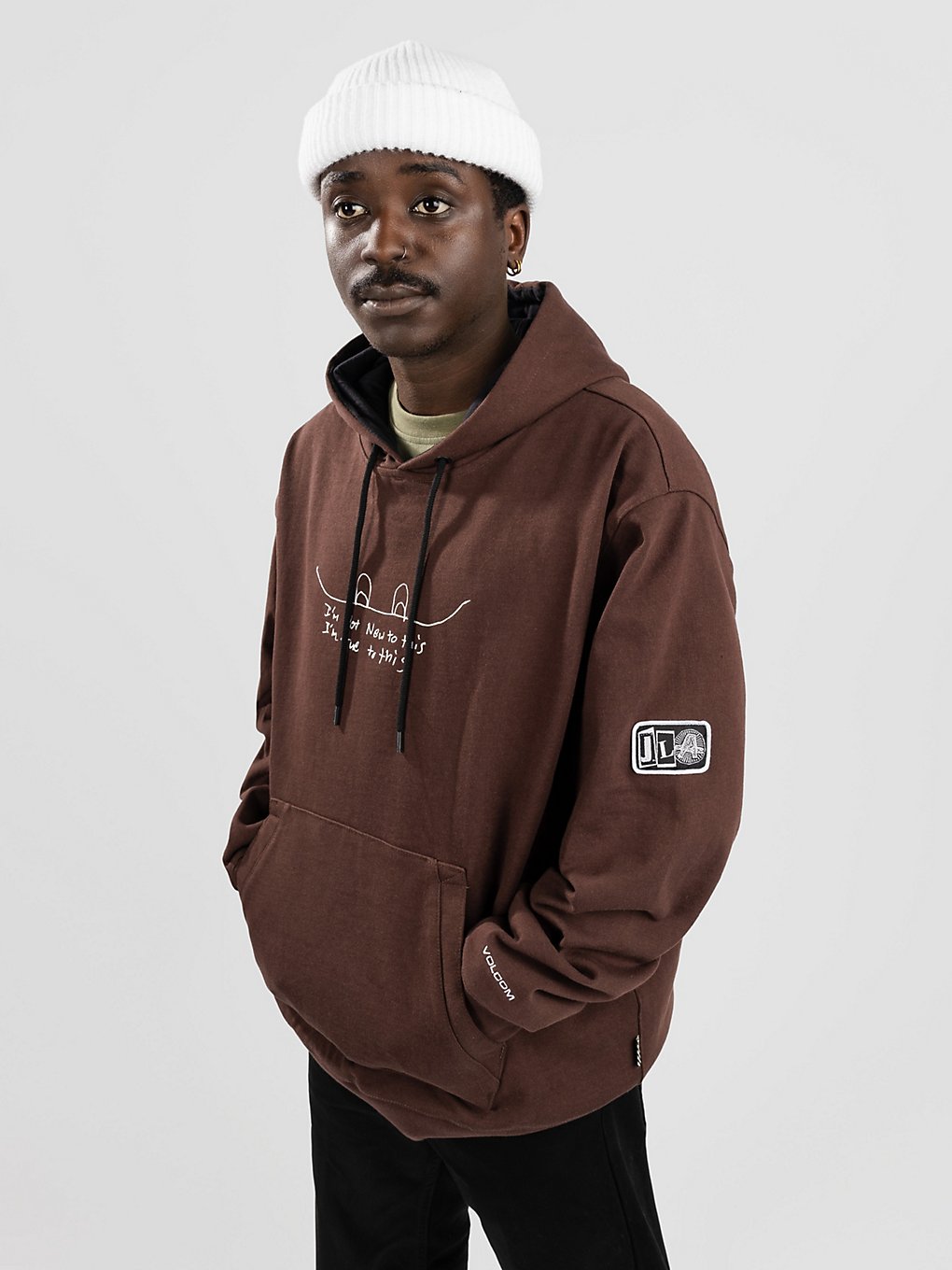 Volcom D.I. Hoodie bruin