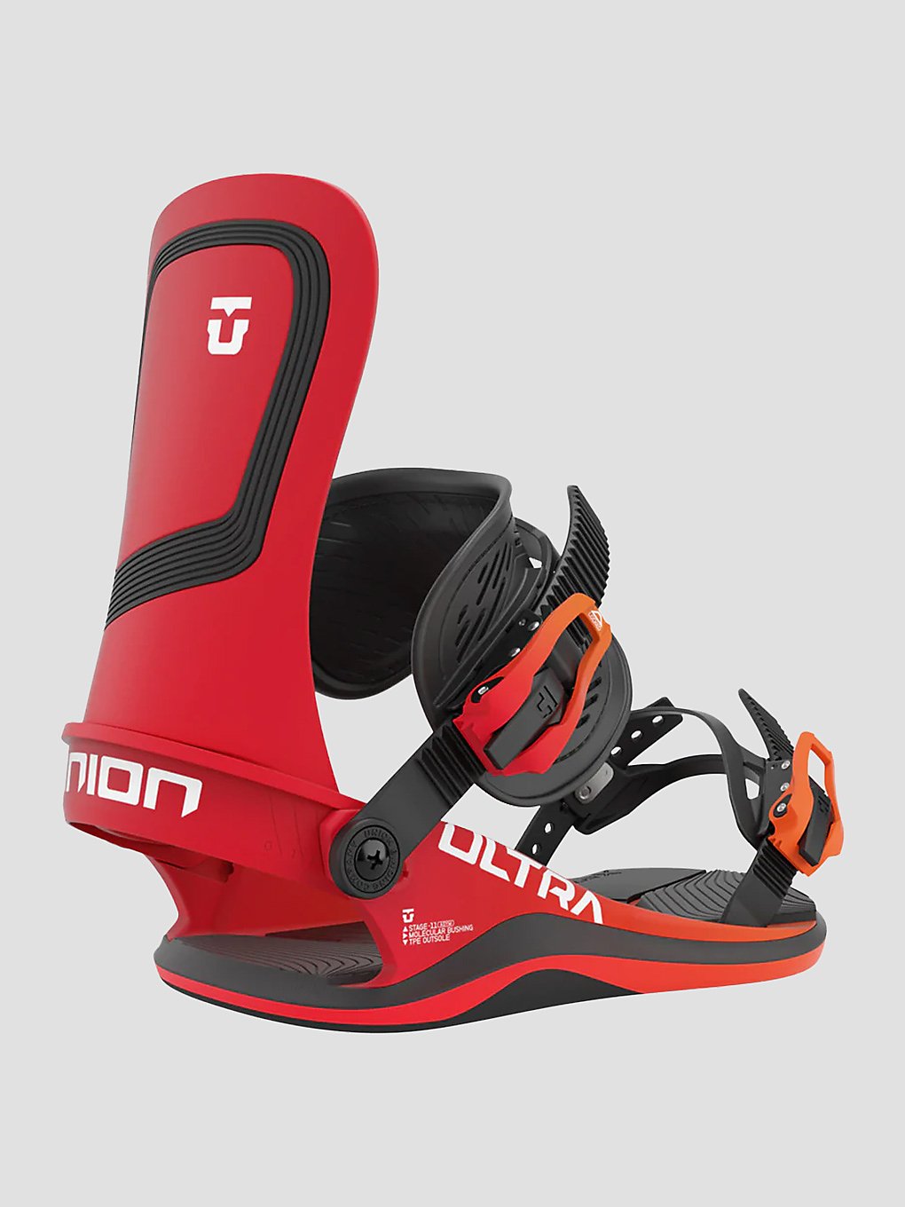 UNION Ultra 2023 Snowboard bindingen rood