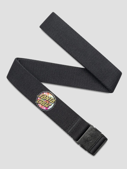 Arcade Belts Santa Cruz Dot Slim Riem zwart