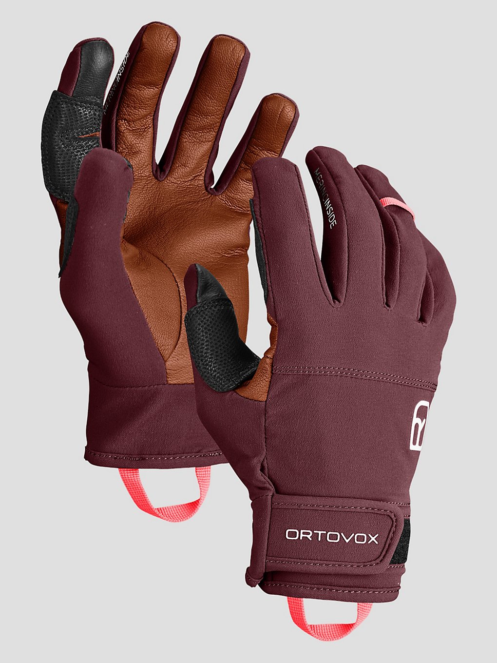 Ortovox Tour Light Handschoenen rood