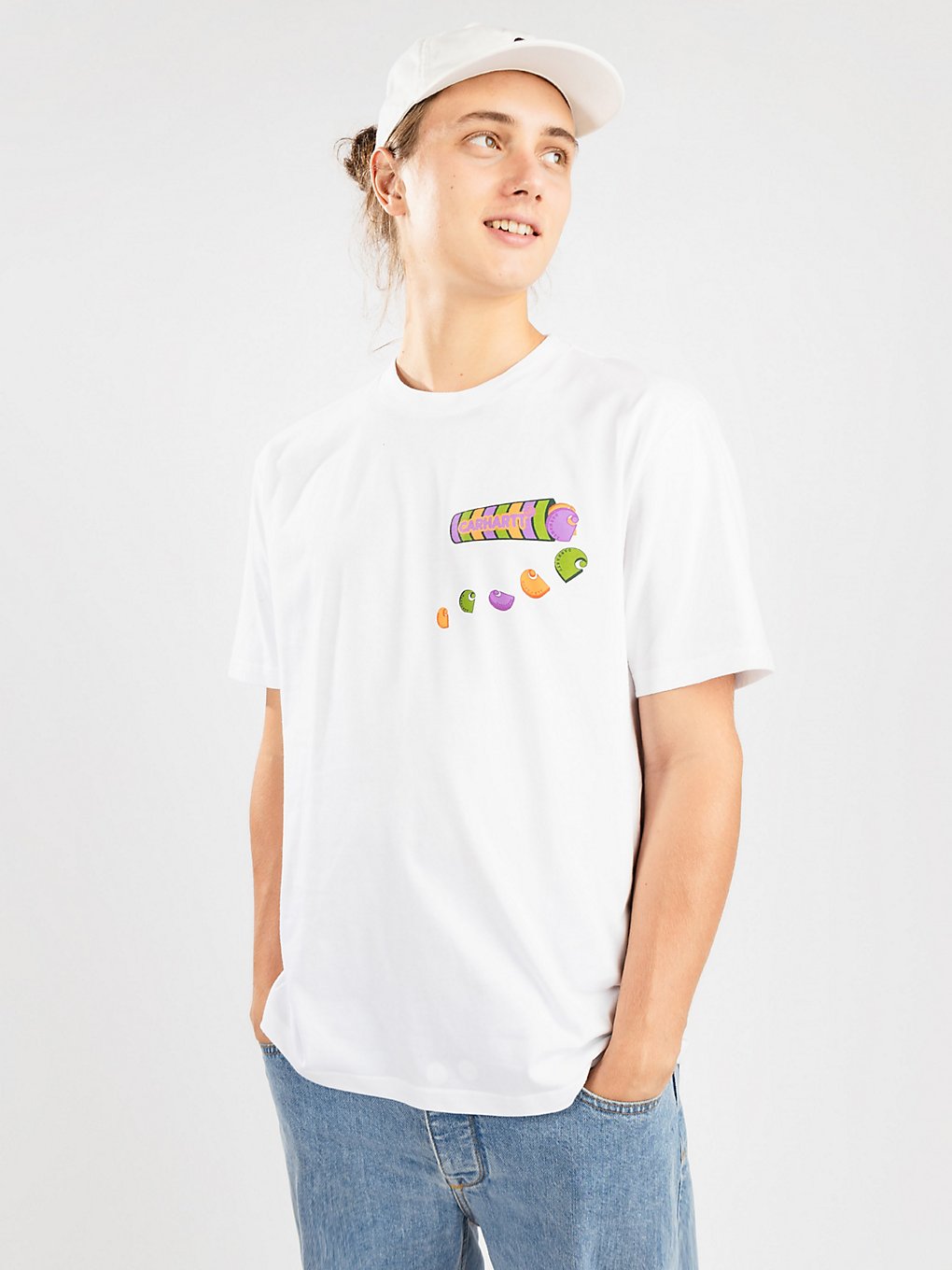 Carhartt WIP Frolo T-Shirt wit