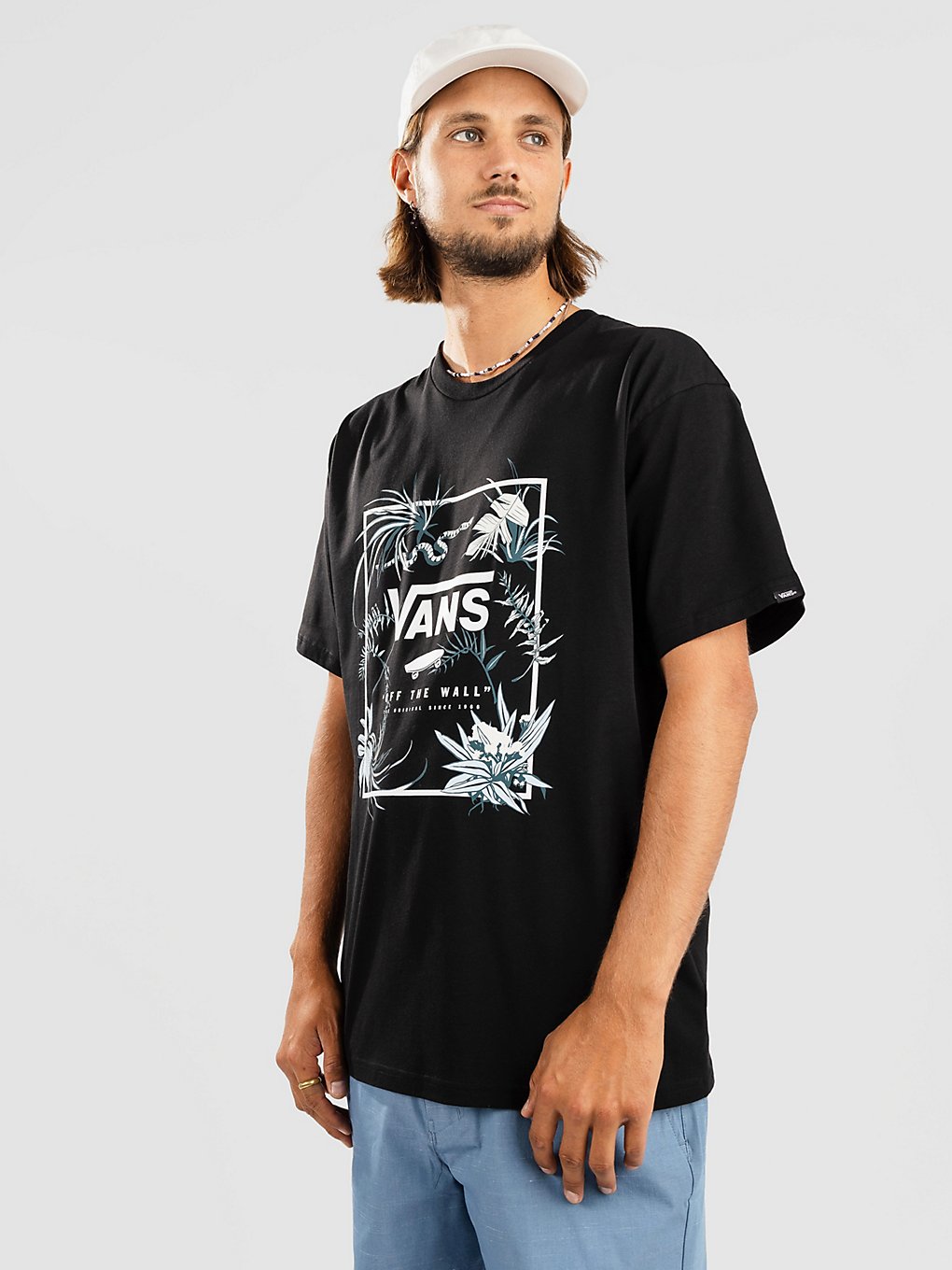 Vans Classic Print Box T-Shirt zwart