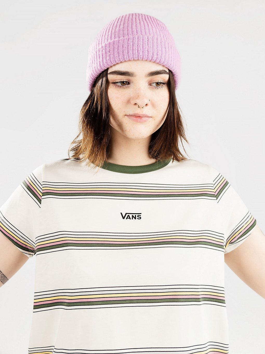 Vans Line Driven Mini T-Shirt wit