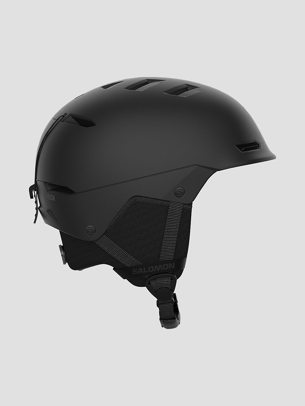 Salomon Husk Jr Helm zwart