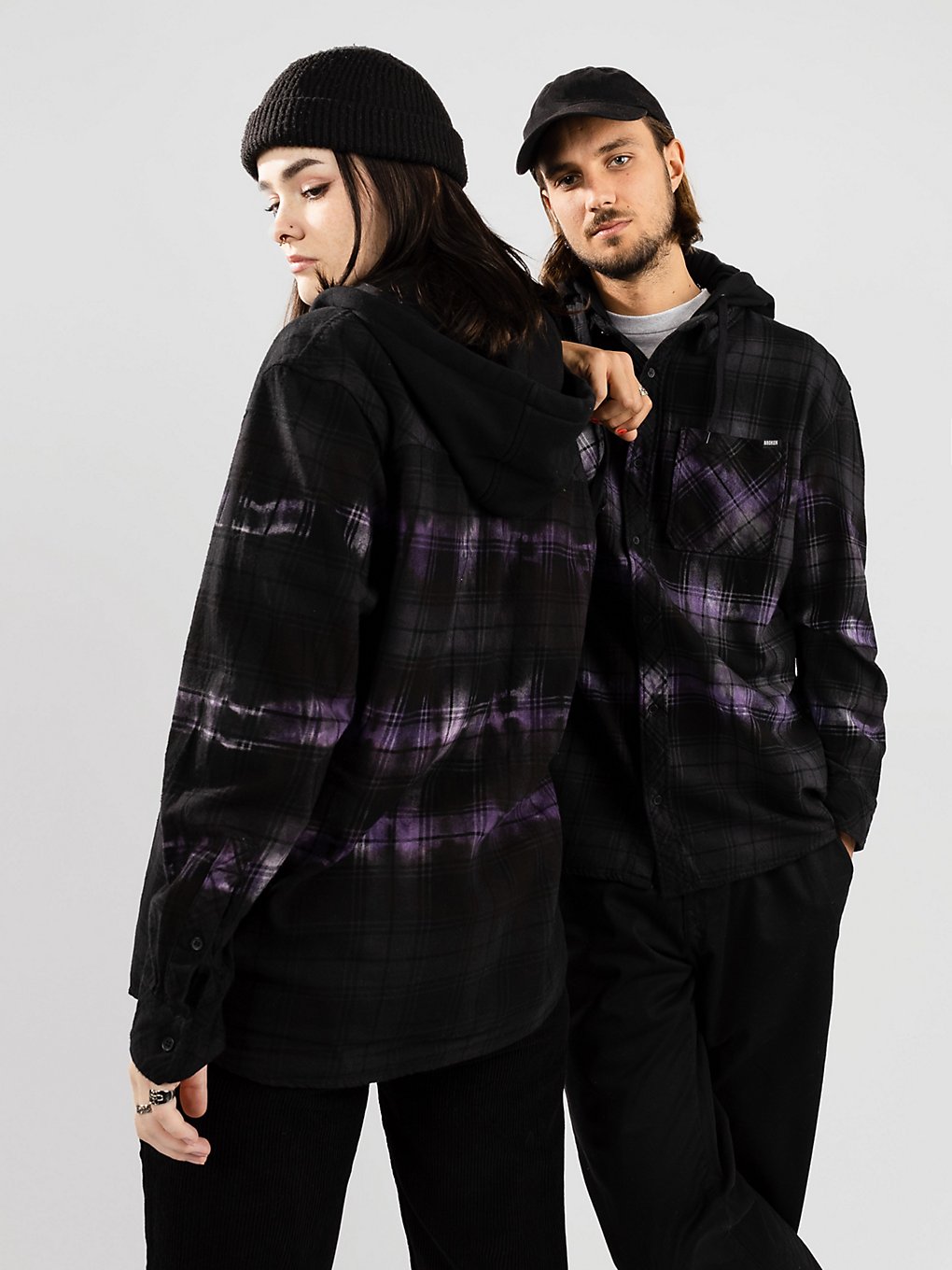 Broken Promises Slogan Flannel Hemd