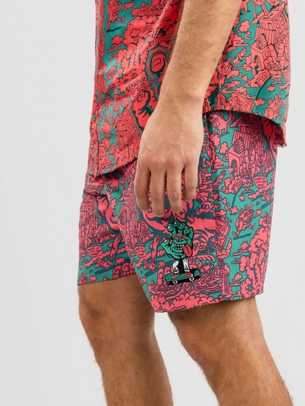 Killer Acid X Santa Cruz Little Hand Korte broek roze