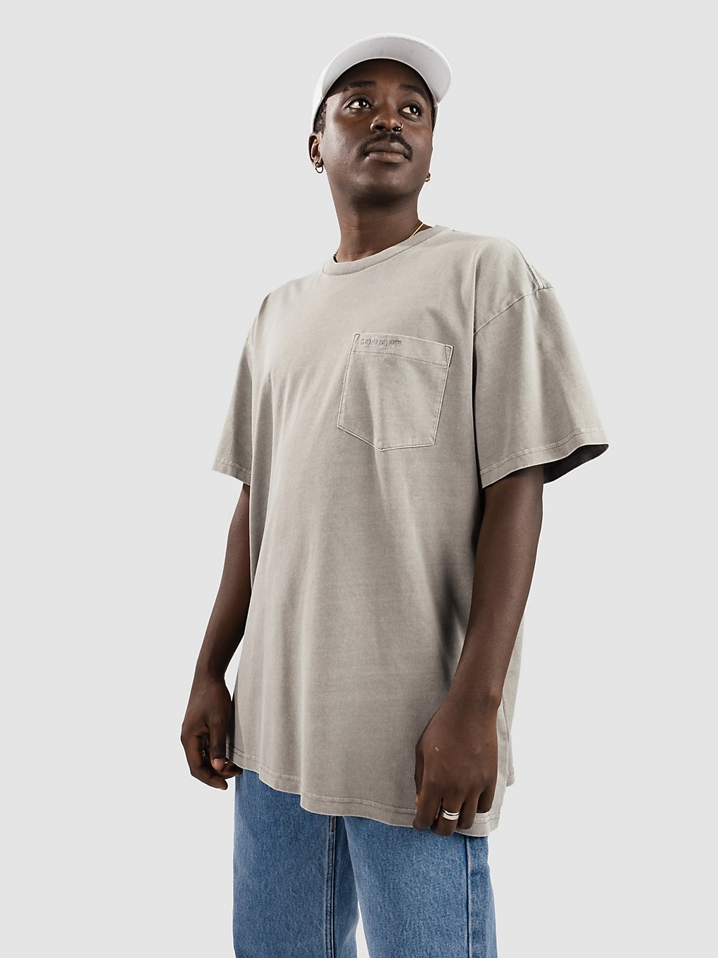 Carhartt WIP Duster Pocket T-Shirt grijs