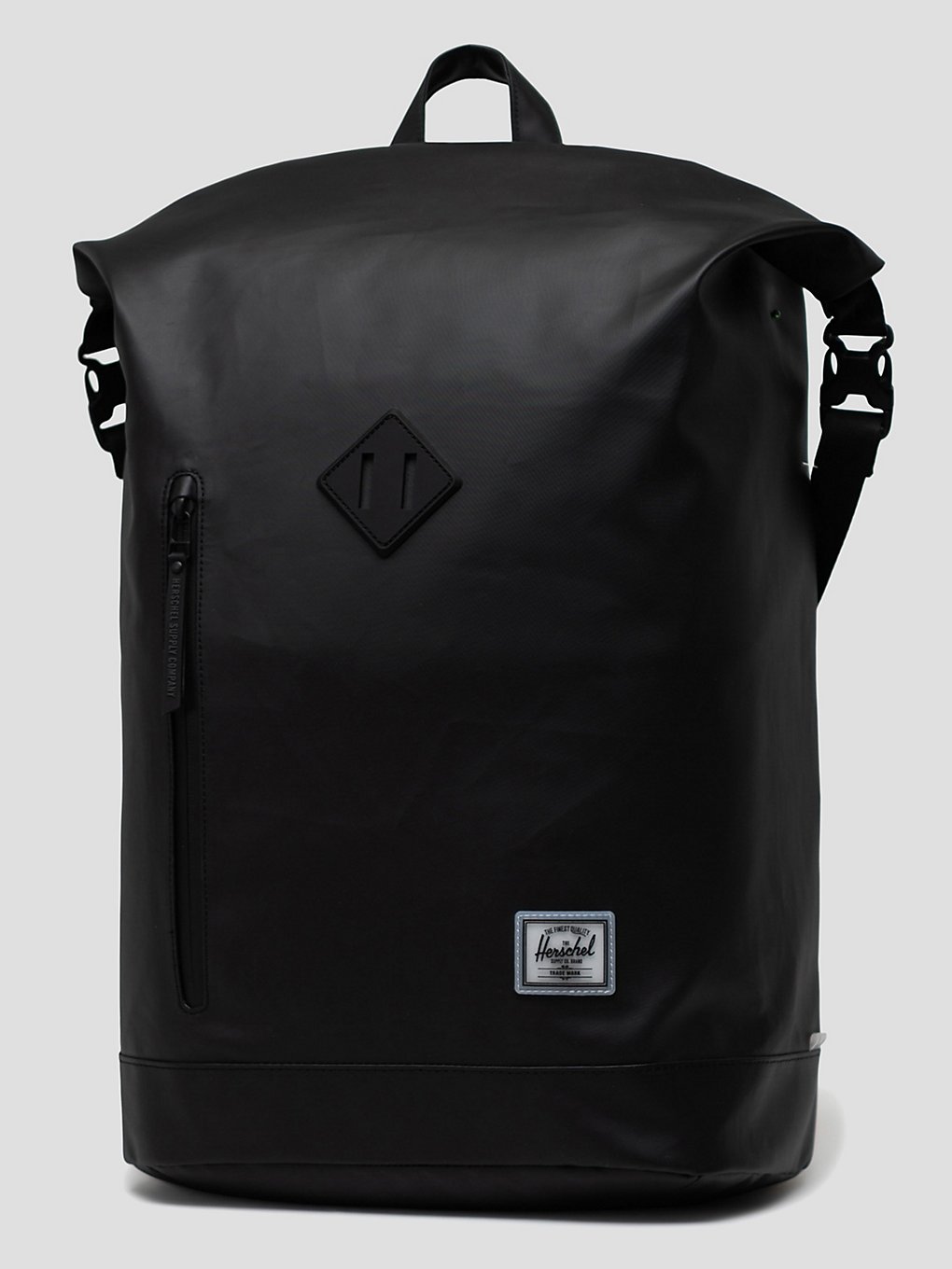 Herschel Roll Top Rugzak zwart