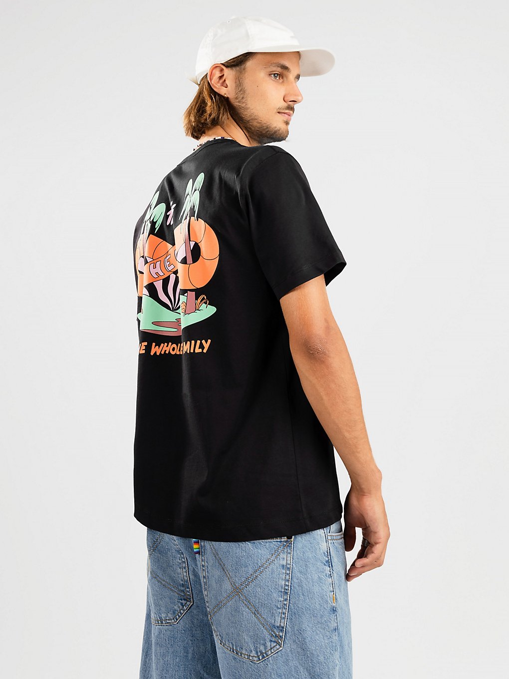 The Dudes Waterpark T-Shirt zwart