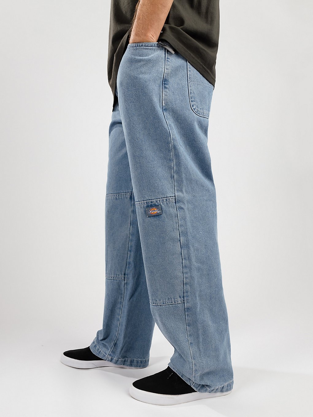 Dickies Double Knee Jeans blauw