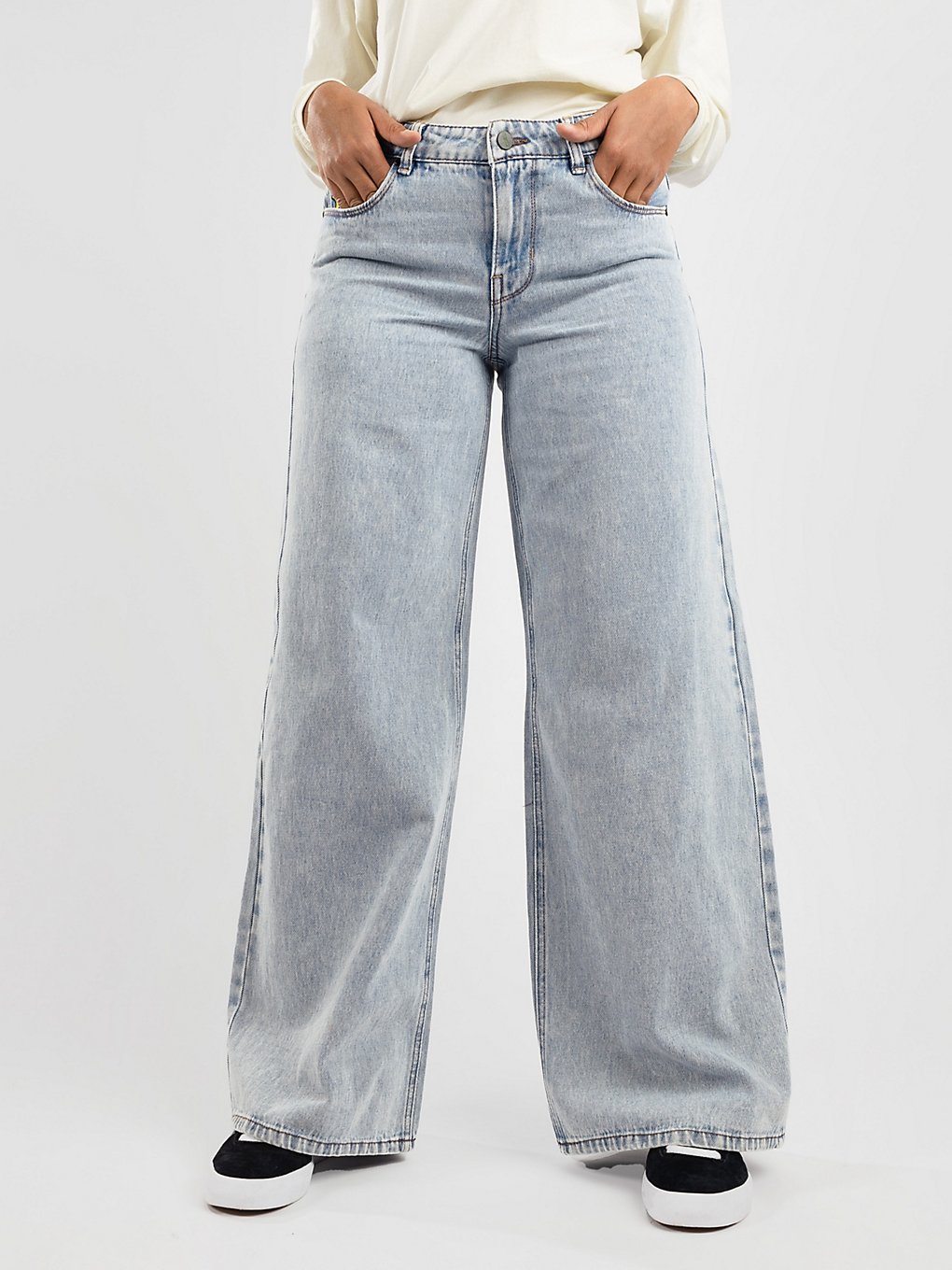 A.Lab Ashlee Wide Leg Jeans blauw