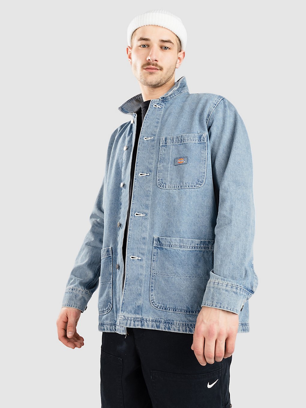 Dickies Denim Chore jas blauw