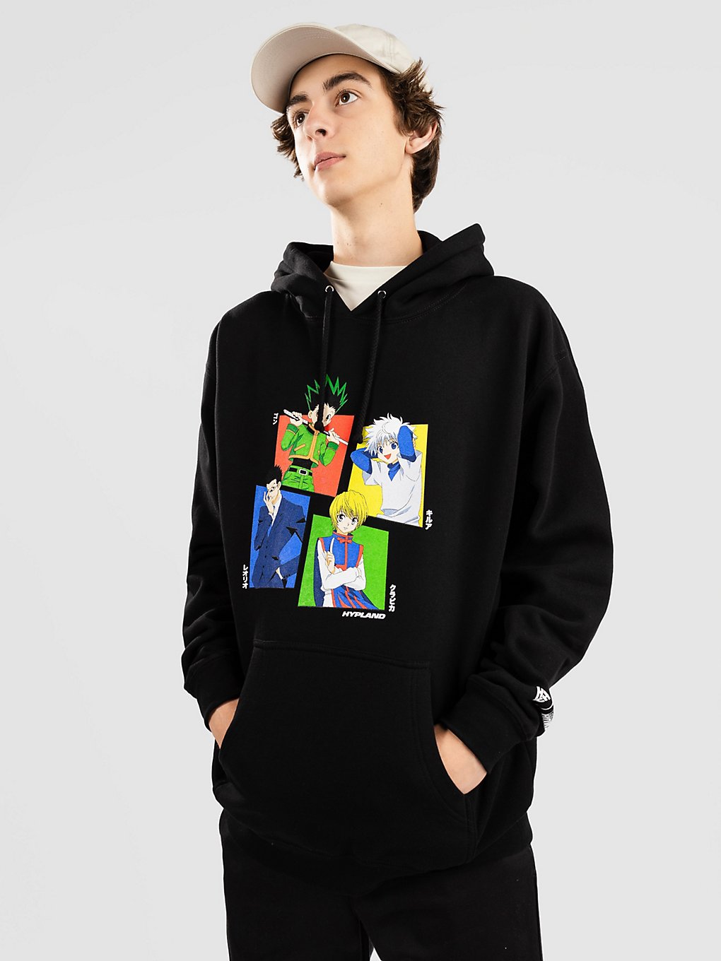 Hypland Hxh Main Four Hoodie zwart