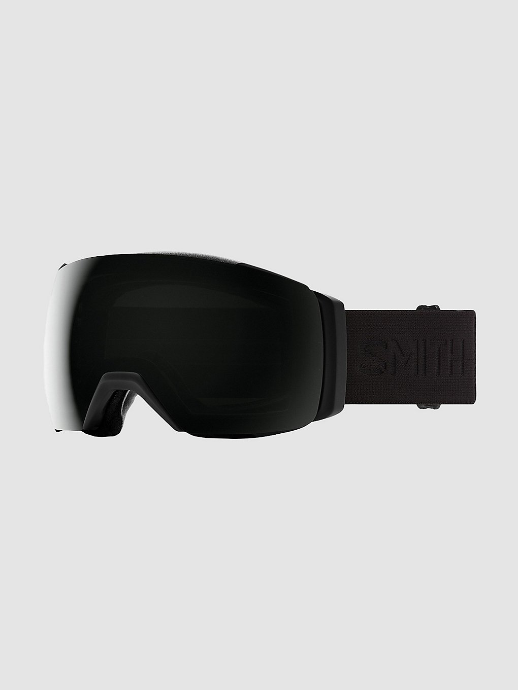 Smith I/O Mag XL zwartout (+Bonus Lens) Skibril zwart