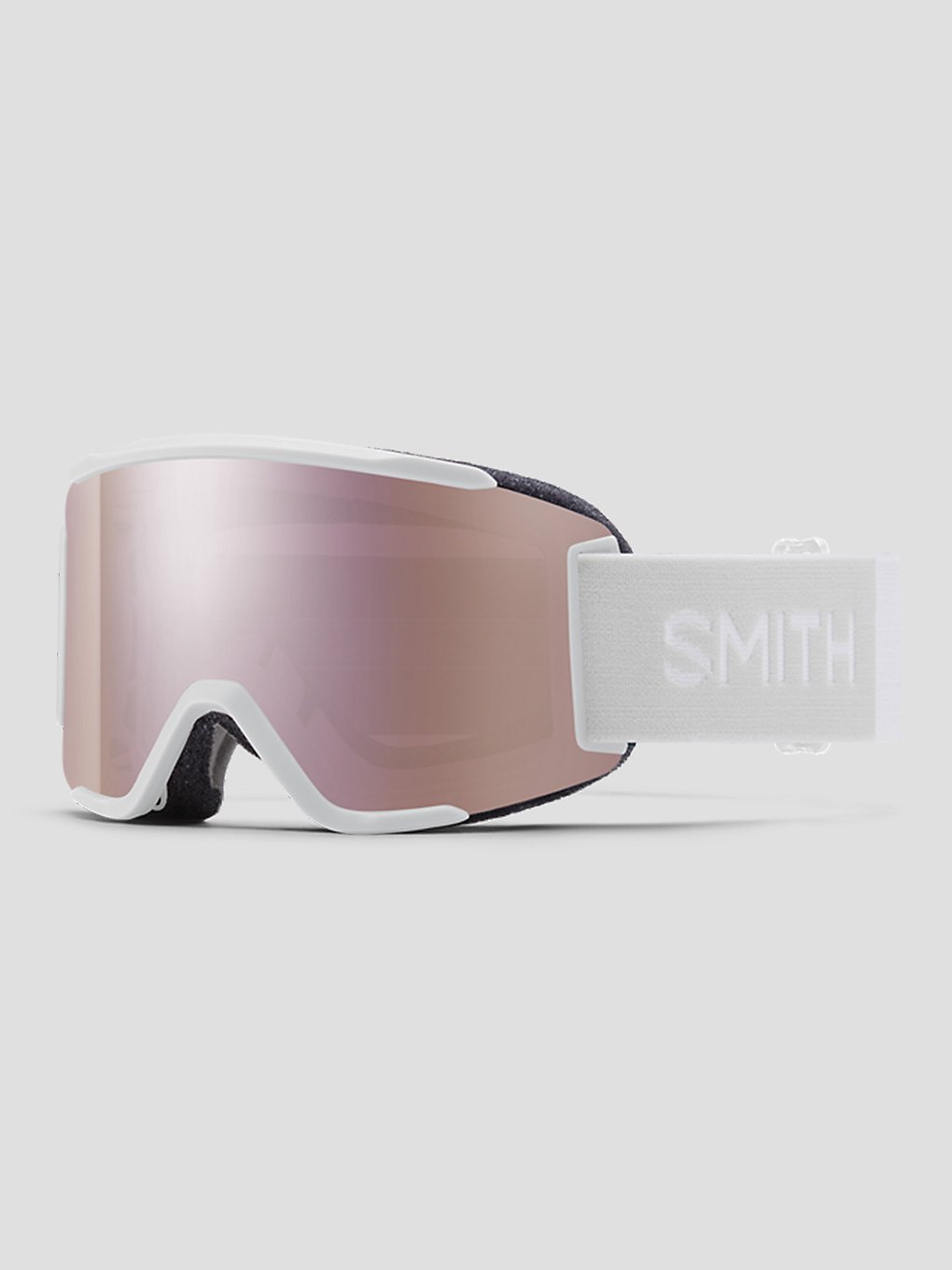 Smith Squad wit Vapor (+Bonus Lens) Skibril wit