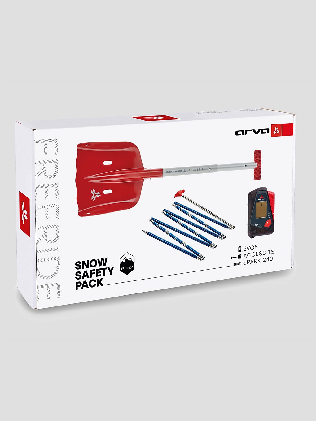 Arva Safety Box Evo5 Transceiver zwart
