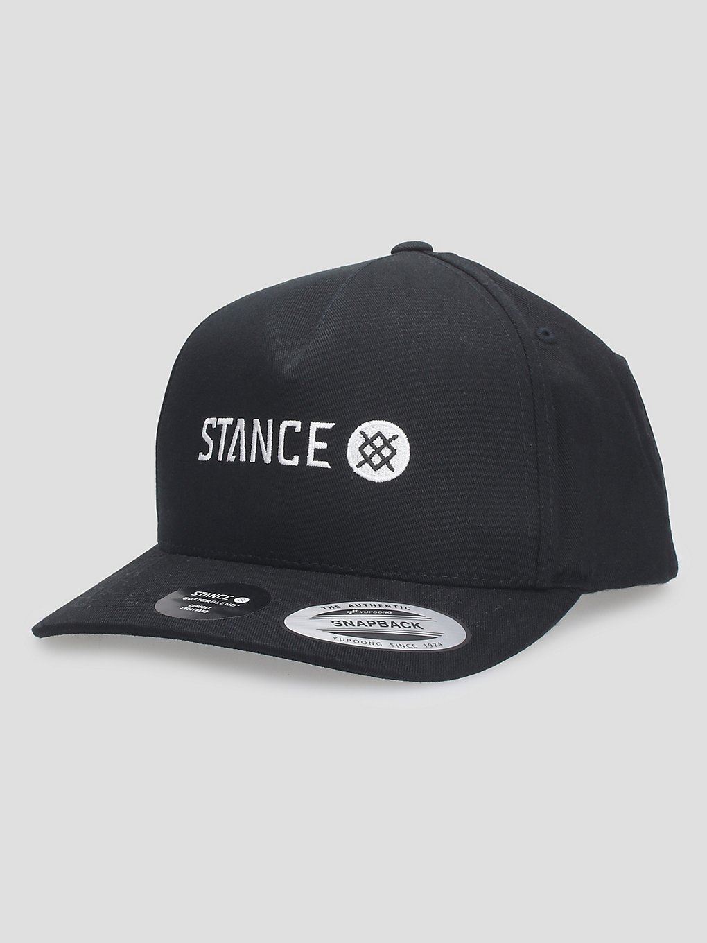 Stance Icon Snapback Hoed zwart