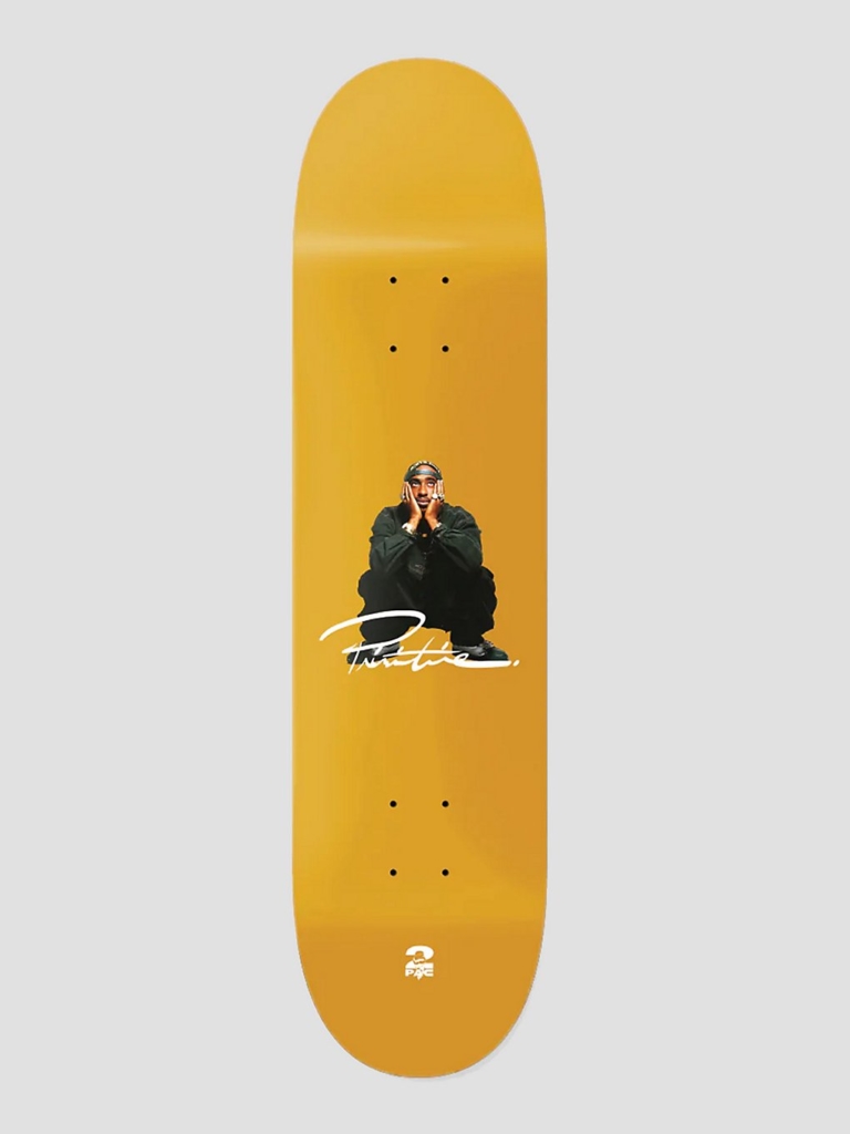 Primitive X Tupac Shakur 8.38″ Skateboard deck geel