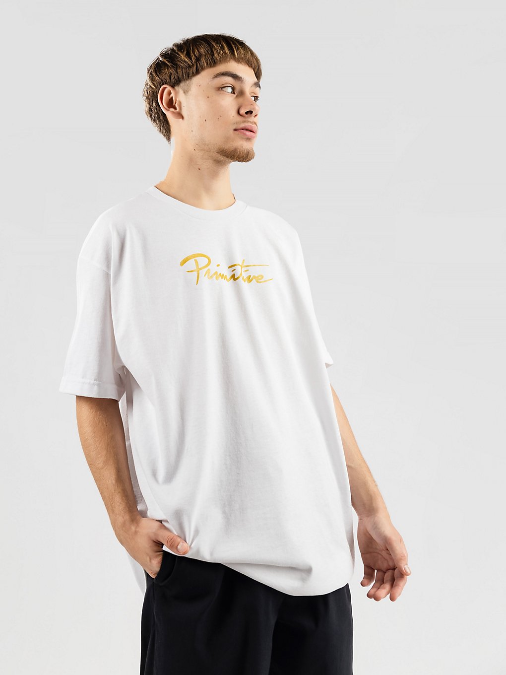 Primitive X Tupac Praise T-Shirt wit