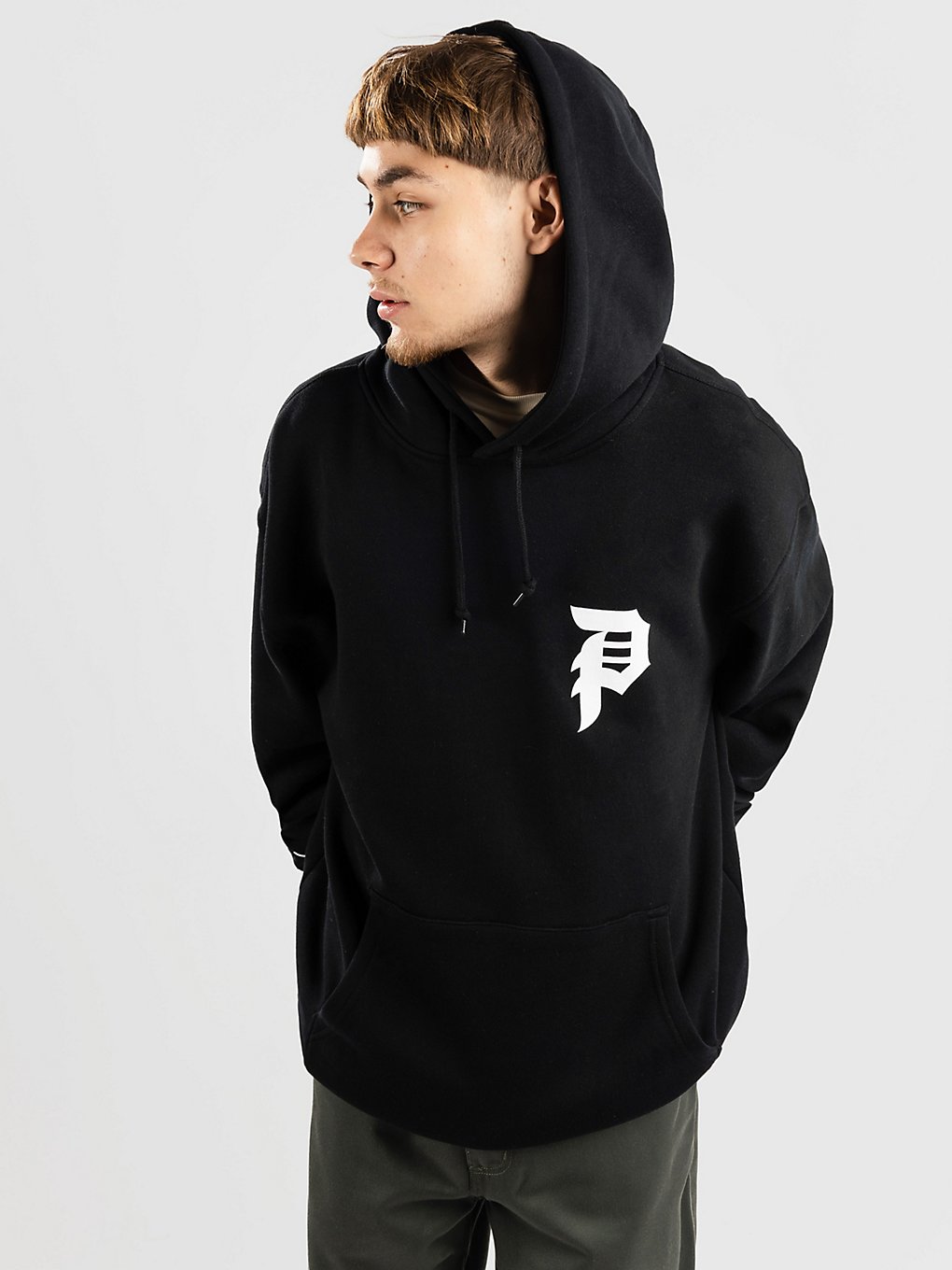 Primitive X Tupac Smoke Hoodie zwart