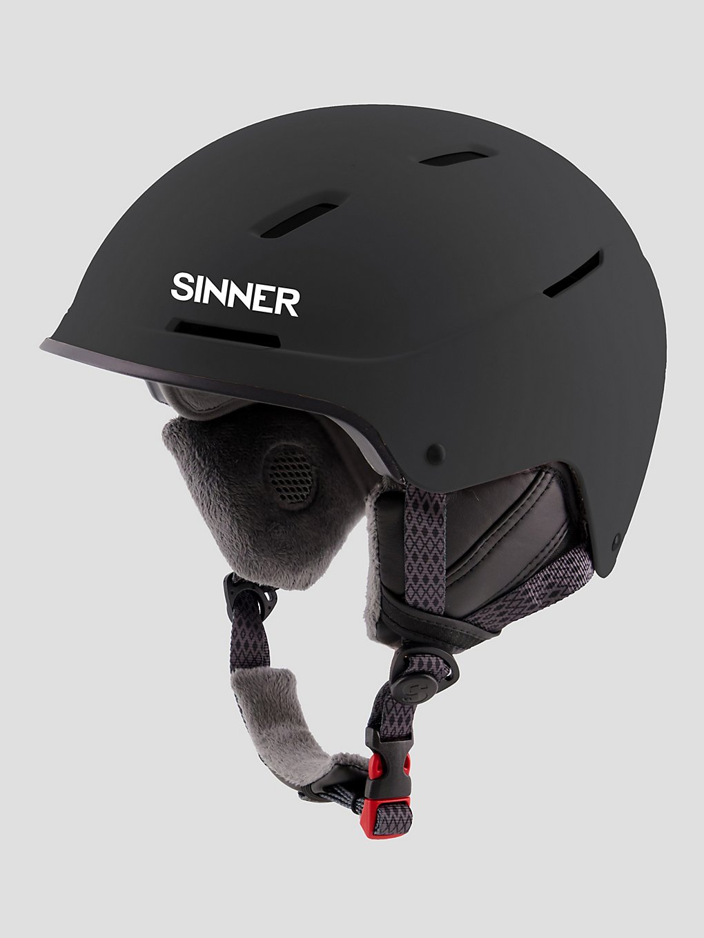 Sinner Whistler Helm zwart