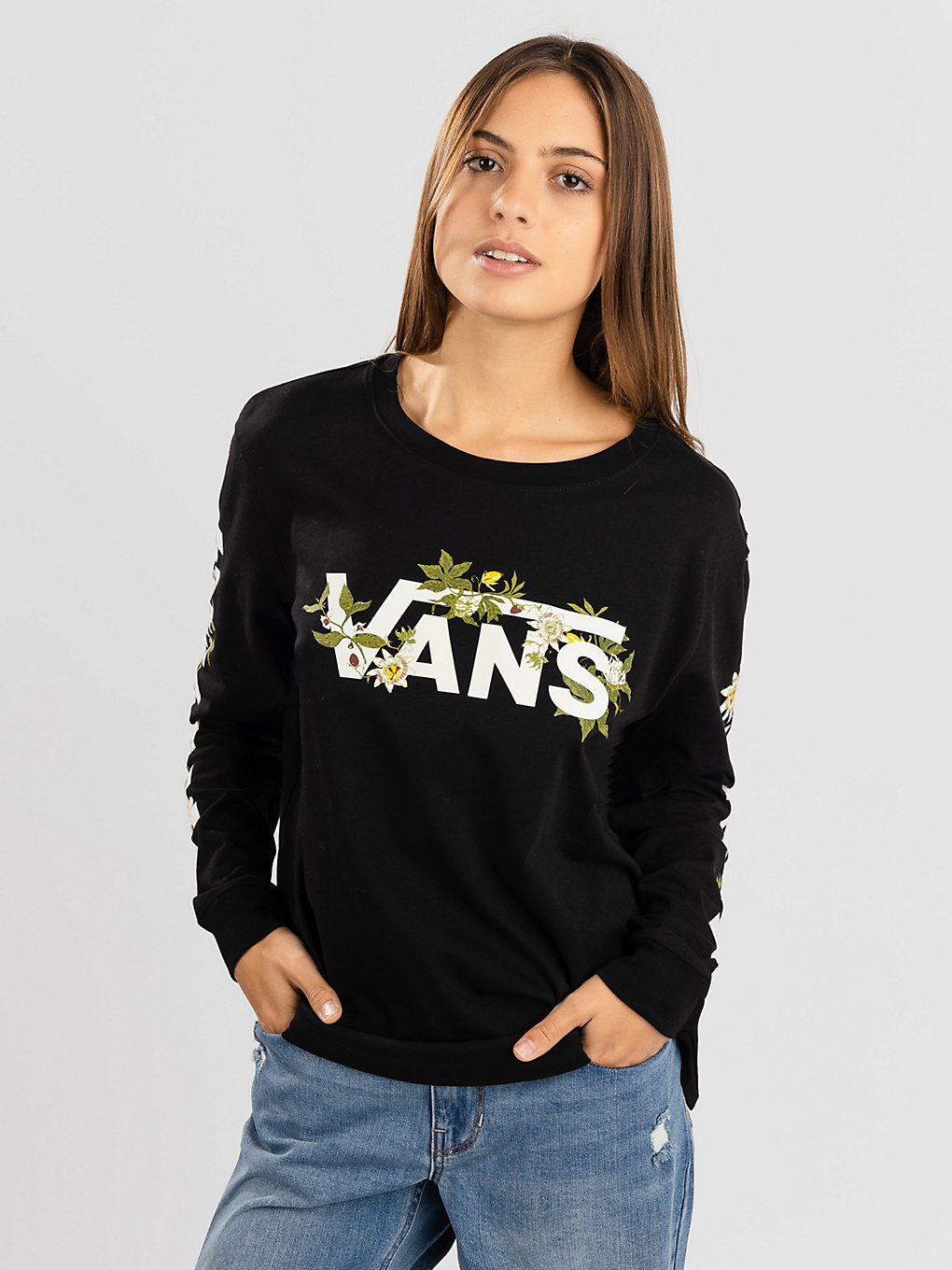 Vans Wyld Vee Bff Longsleeve zwart