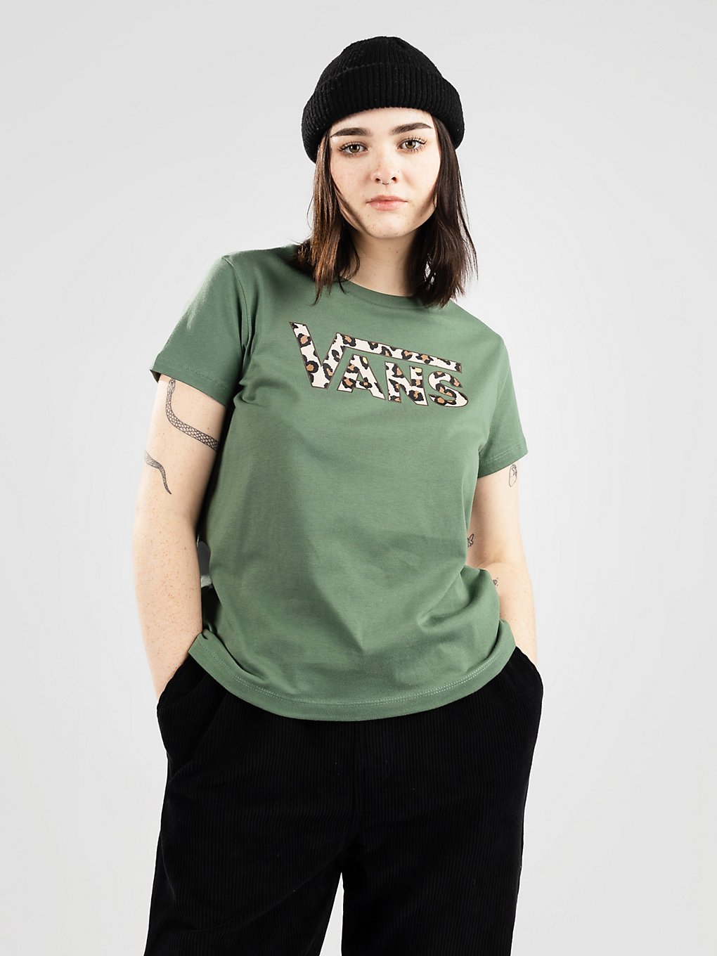 Vans Animalier T-Shirt groen