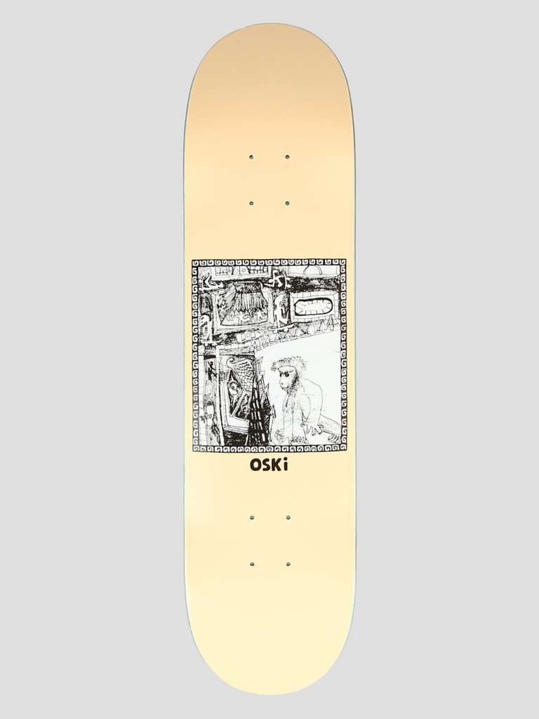 Polar Skate Oskar Rosenberg Gorilla King 7.875″ Skateboard deck bruin