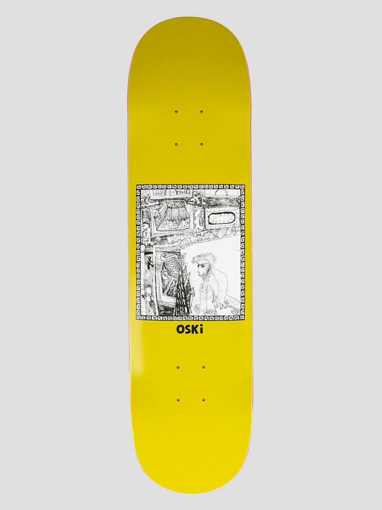 Polar Skate Oskar Rosenberg Gorilla King 8.0″ Skateboard deck groen